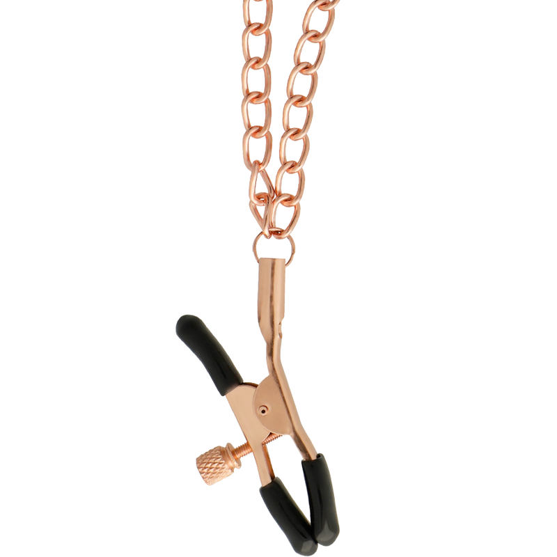 BEGME - BLACK EDITION COLLAR WITH NIPPLE CLAMPS WITH NEOPRENE LINING - Amore24