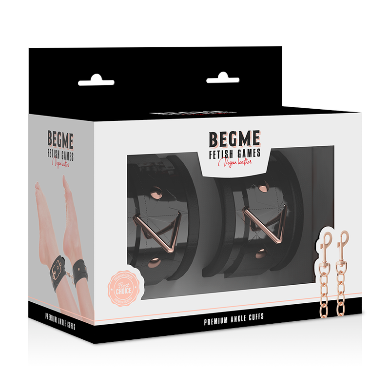 BEGME - BLACK EDITION PREMIUM ANKLE CUFFS WITH NEOPRENE LINING - Amore24