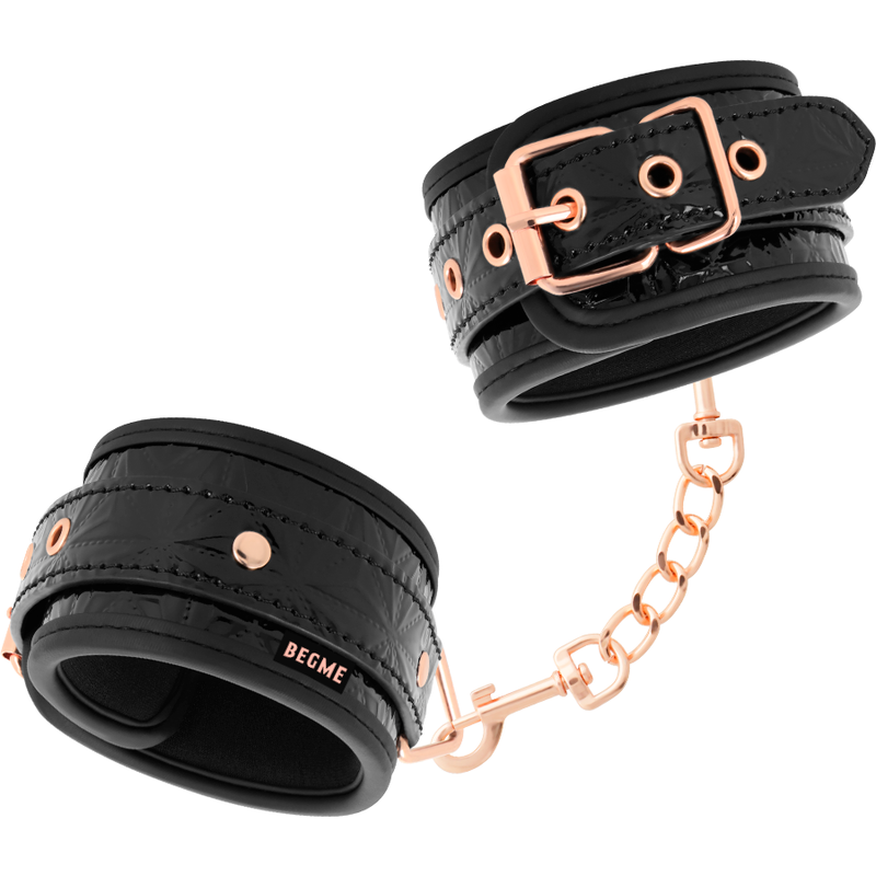 BEGME - BLACK EDITION PREMIUM ANKLE CUFFS WITH NEOPRENE LINING - Amore24