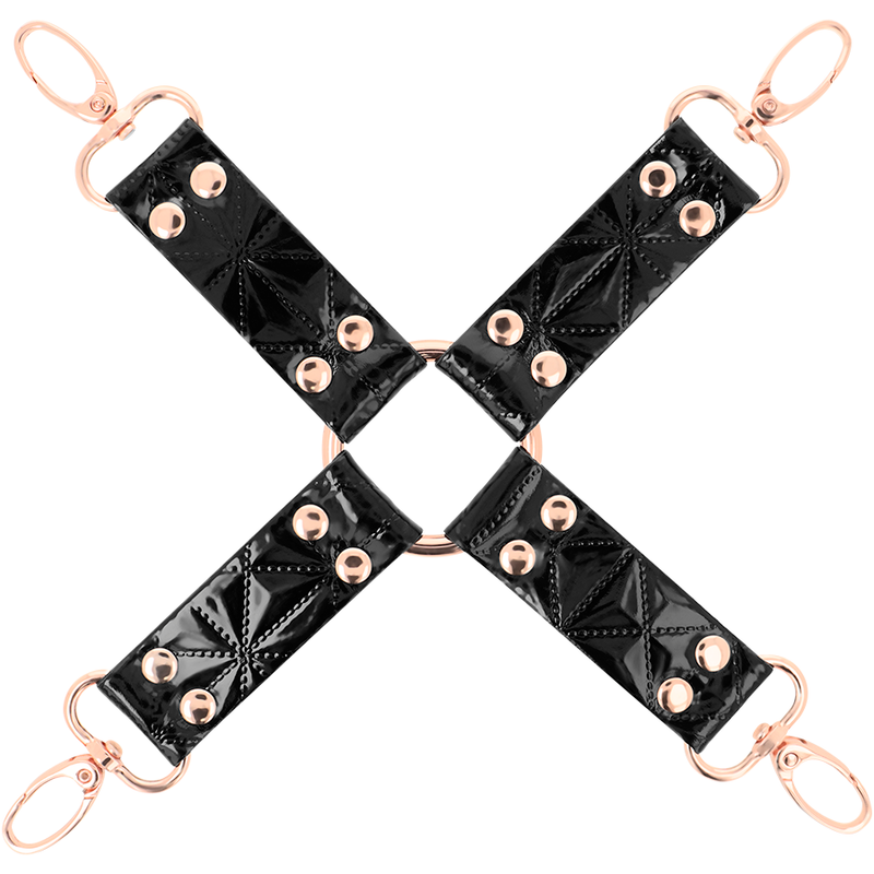 BEGME - BLACK EDITION VEGAN LEATHER HOG TIE - Amore24