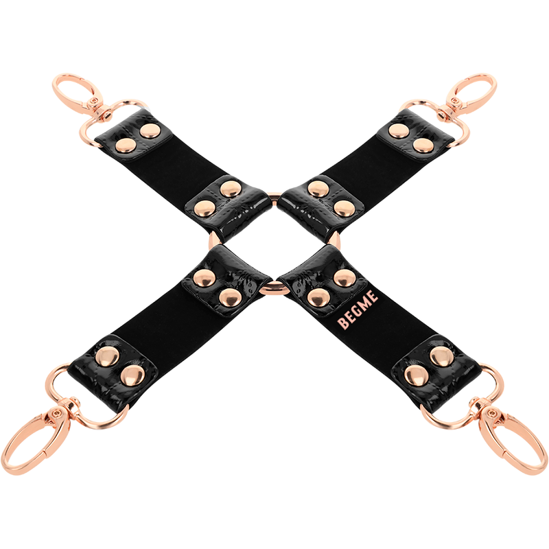BEGME - BLACK EDITION VEGAN LEATHER HOG TIE - Amore24