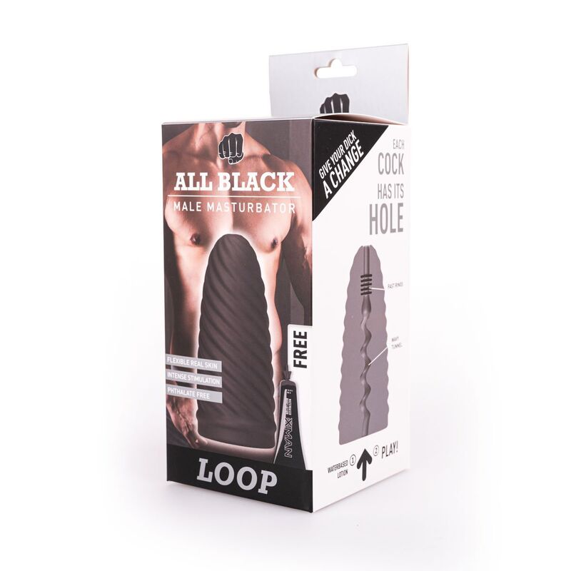 ALL BLACK - MASTURBATOR LOOP MODEL 1 - Amore24