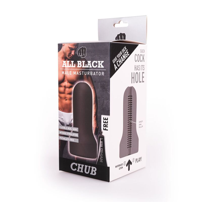 ALL BLACK - MASTURBATOR LOOP MODEL 2 - Amore24