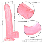 CALEXOTICS - SIZE QUEEN DILDO PINK 20.3 CM - Amore24