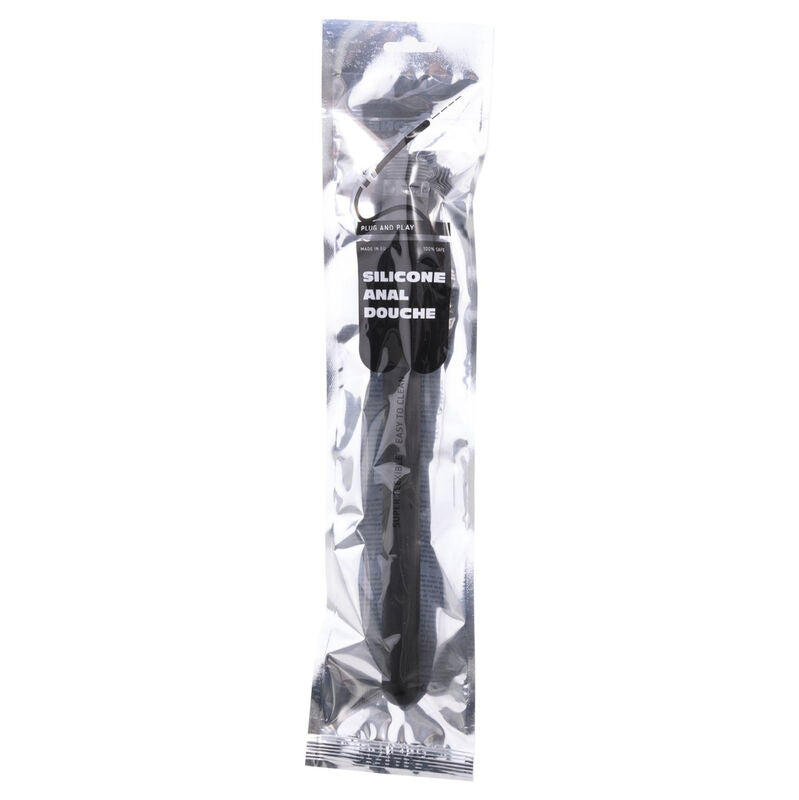 ALL BLACK - SHOWER ANAL HINCHABLE SILICONE 27 CM - Amore24