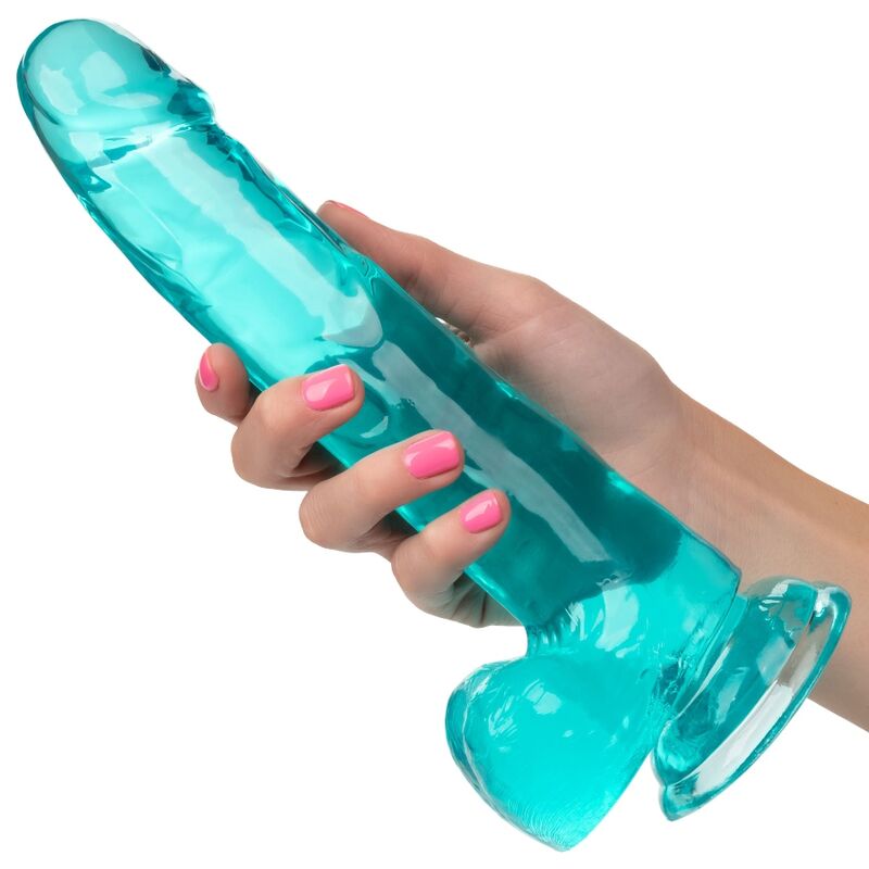 CALEXOTICS - SIZE QUEEN DILDO BLUE 20.3 CM - Amore24