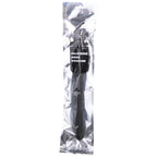 ALL BLACK - BEADED SHOWER ANAL SILICONE 27 CM - Amore24