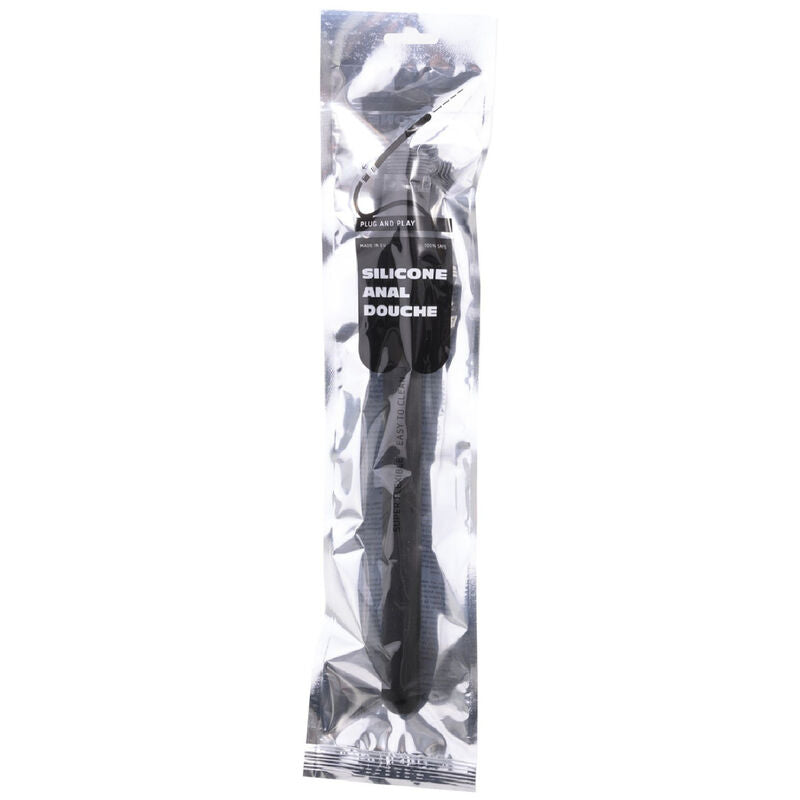 ALL BLACK - MEGA RIPPLE SHOWER ANAL SILICONE 28.5 CM - Amore24