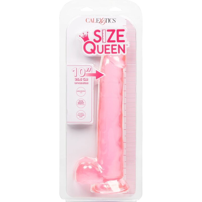 CALEXOTICS - SIZE QUEEN DILDO PINK 25.5 CM - Amore24