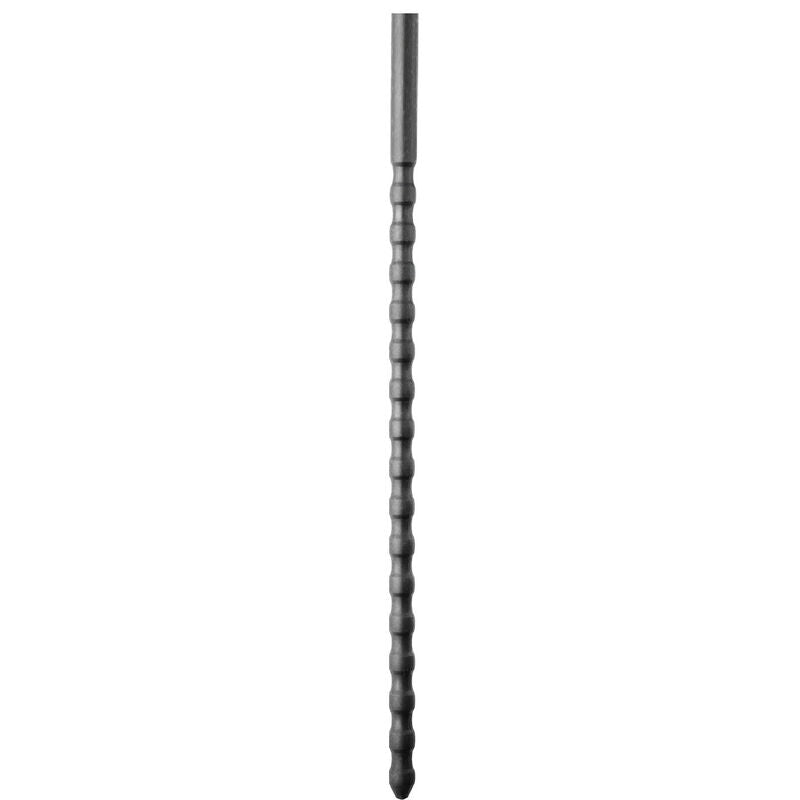 ALL BLACK - 6/8 MM SILICONE URETHRAL PROBE - Amore24