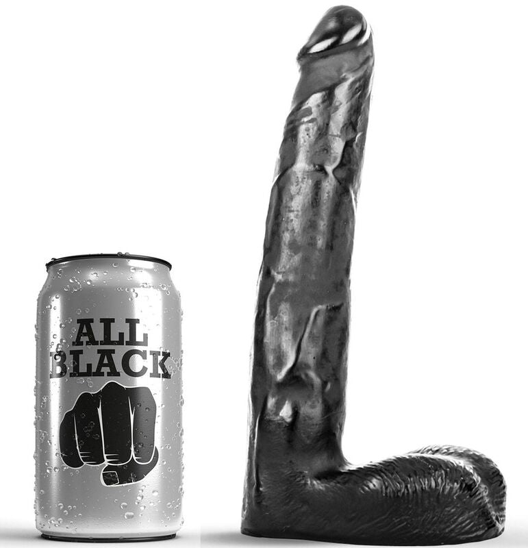 ALL BLACK - DILDO REALISTIC 21 CM - Amore24