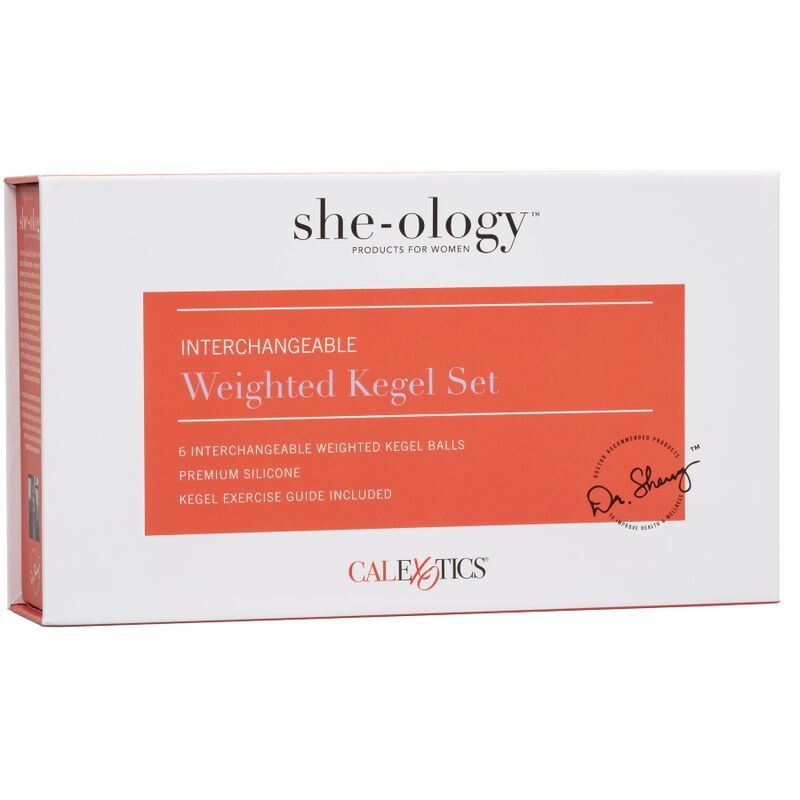 CALEXOTICS - SHE-OLOGY SET BOLAS KEGEL INTERCAMBIABLES - Amore24