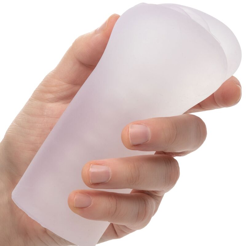 CALEXOTICS - BOUNDLESS VULVA STROKER TRANSPARENT - Amore24