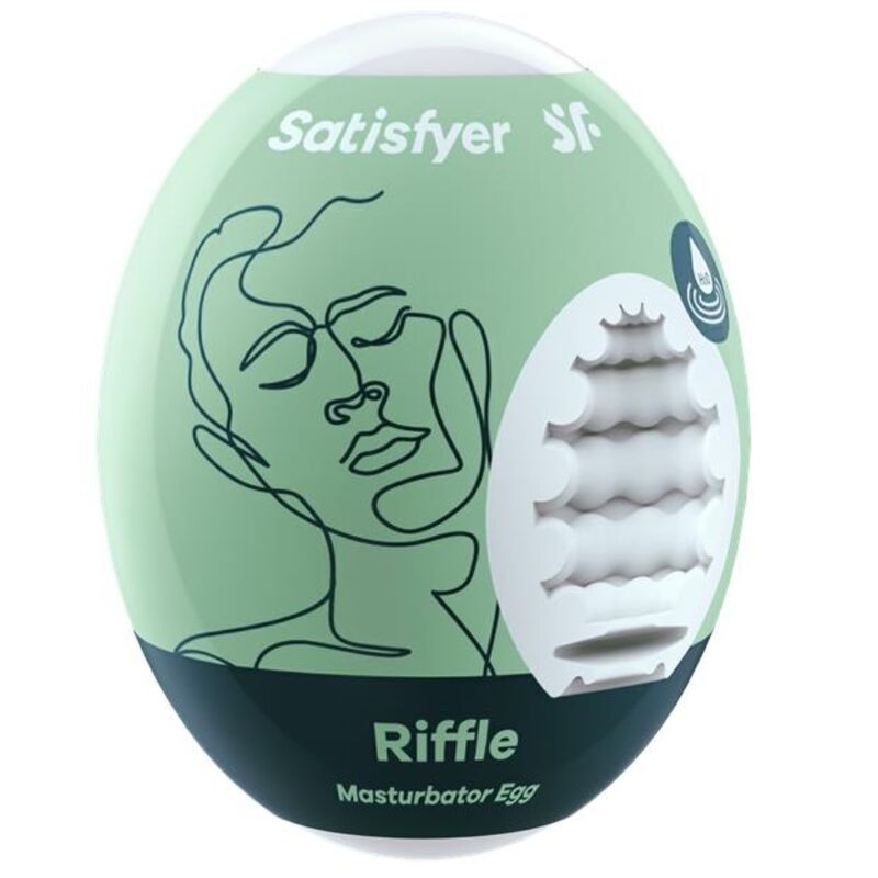 SATISFYER - RIFFLE MASTURBATOR EGG - Amore24
