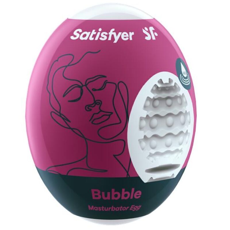 SATISFYER - BUBBLE MASTURBATOR EGG - Amore24