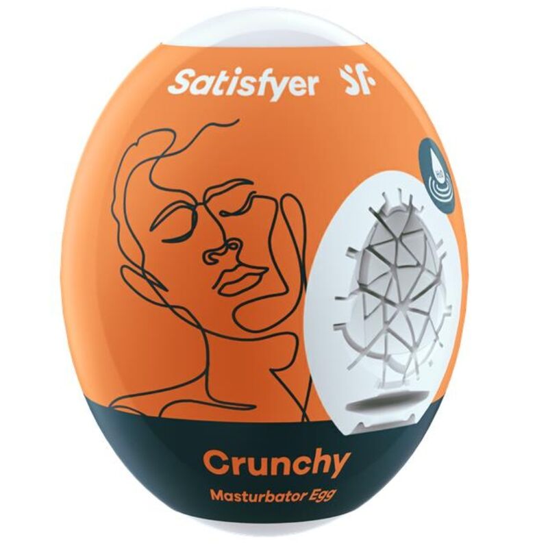 SATISFYER - CRUNCHY MASTURBATOR EGG - Amore24