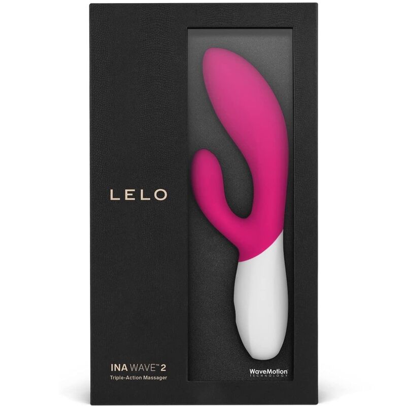 LELO - INA WAVE 2 VBRADOR LUXURY SPECIAL MOVEMENT FUCHSIA - Amore24