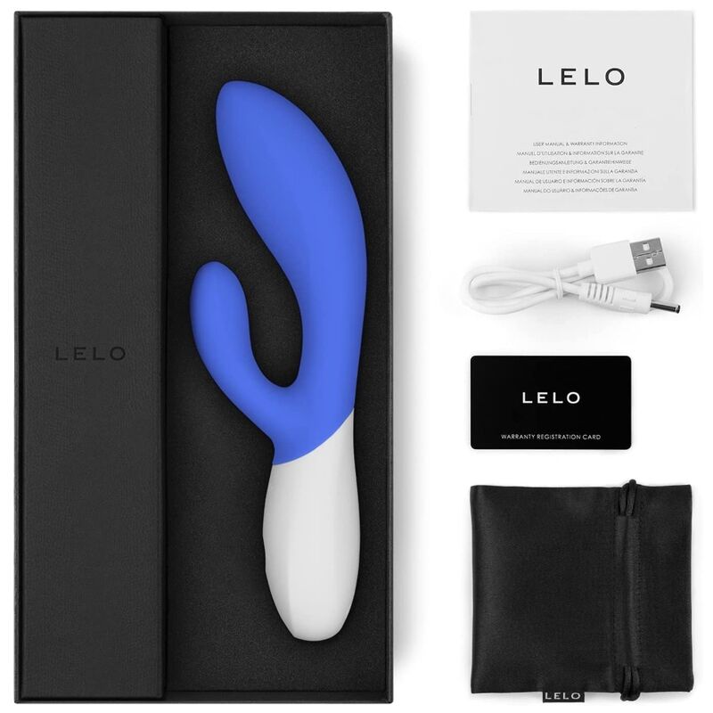 LELO - INA WAVE 2 VBRADOR LUXURY SPECIAL MOVEMENT CALIFORNIA SKY - Amore24