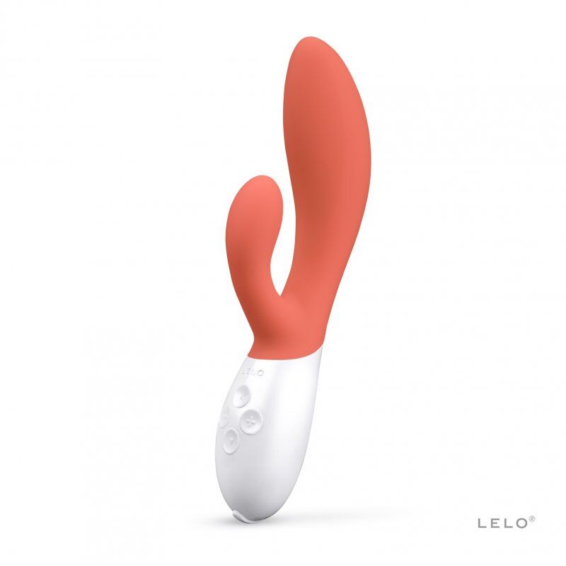 LELO - INA 3 LUXURY CORAL RABBIT VIBRATOR - Amore24