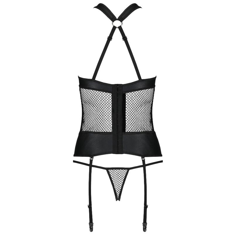 PASSION - AMANDA CORSET ECOLOGICAL LEATHER L/XL - Amore24