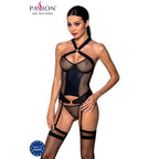PASSION - AMANDA CORSET ECOLOGICAL LEATHER L/XL - Amore24