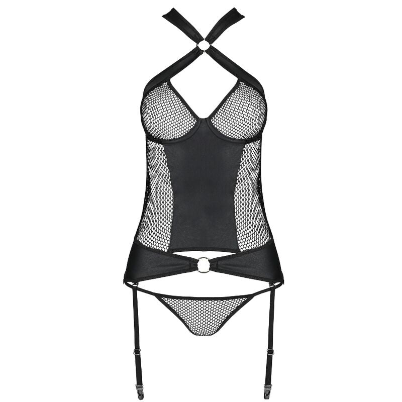 PASSION - AMANDA CORSET ECOLOGICAL LEATHER L/XL - Amore24