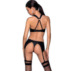 PASSION - AMANDA ECOLOGICAL LEATHER SET S/M - Amore24