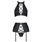 PASSION - NANCY SET ECOLOGICAL LEATHER L/XL - Amore24