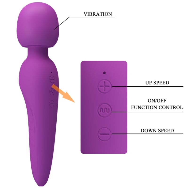 PRETTY LOVE - MEREDITH MASSAGER 12 VIBRATION MODES - Amore24