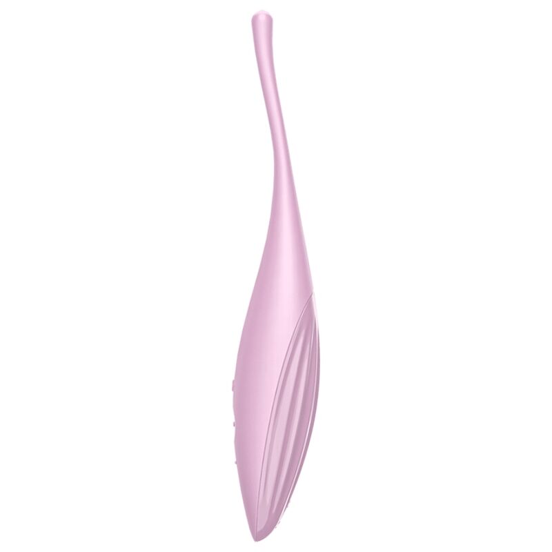 SATISFYER - TWIRLING JOY CLIT TIP VIBRATOR PINK - Amore24