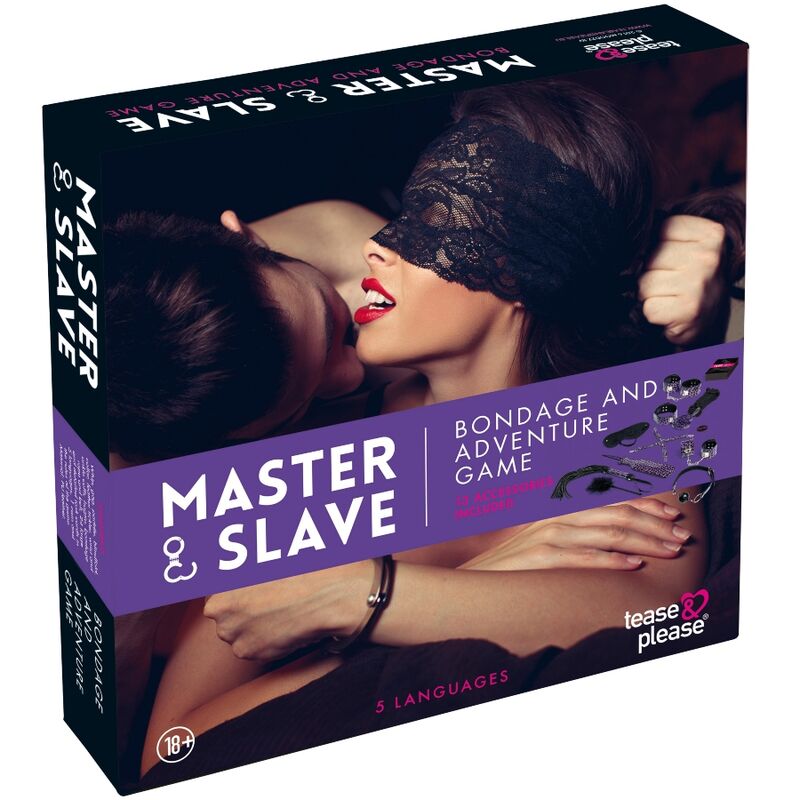 TEASE & PLEASE - SET 13 LILAC BONDAGE ACCESSORIES - Amore24