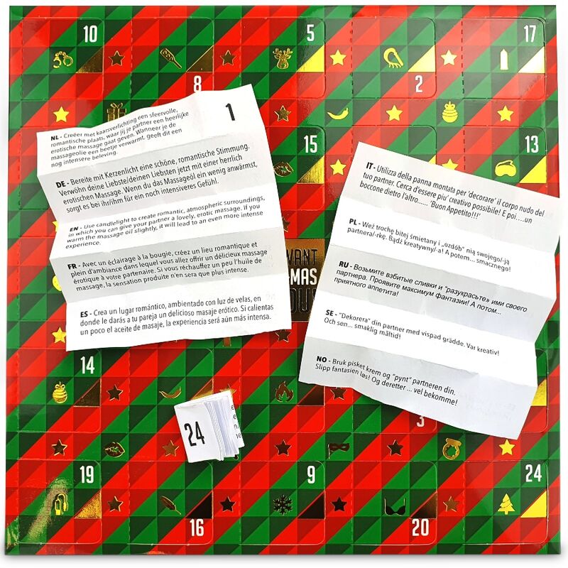 TEASE & PLEASE - EROTIC ADVENT CALENDAR - Amore24