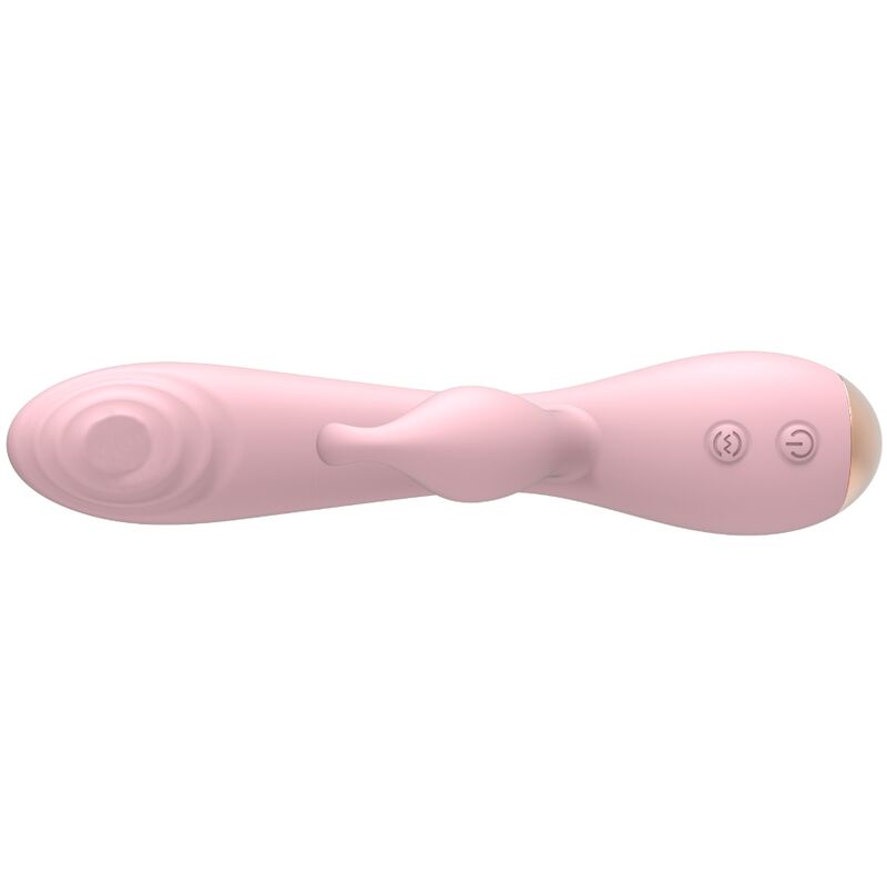 NALONE - MAGIC STICK VIBRATOR WITH RABBIT - LIGHT PINK - Amore24
