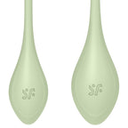 SATISFYER - YONI POWER 2 TRAINING SET GREEN - Amore24