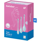 SATISFYER - YONI POWER 2 TRAINING SET BLUE - Amore24