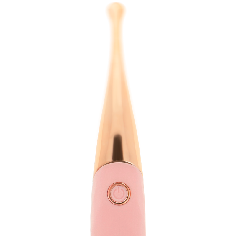 OHMAMA - RECHARGEABLE CLITORIS STIMULATOR 36 PINK-PINKGOLD MODES - Amore24