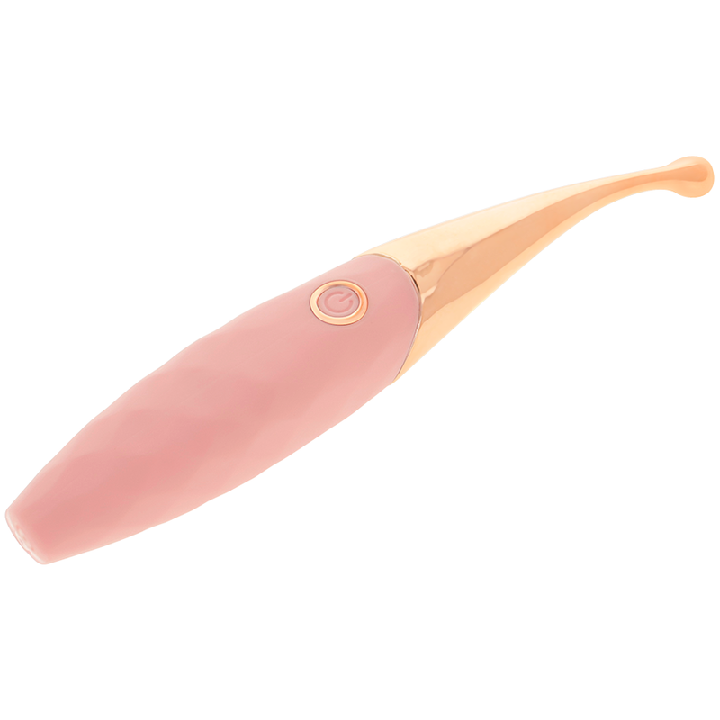 OHMAMA - RECHARGEABLE CLITORIS STIMULATOR 36 PINK-PINKGOLD MODES - Amore24