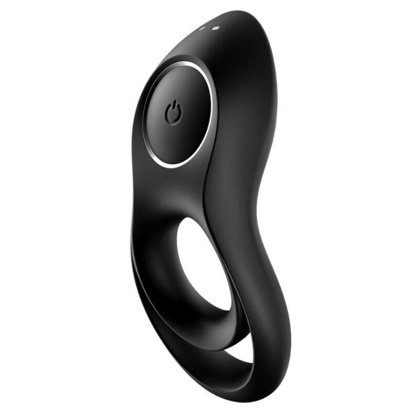 SATISFYER - LEGENDARY DUO RING VIBRATOR BLACK - Amore24