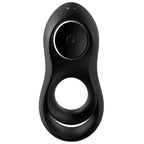 SATISFYER - LEGENDARY DUO RING VIBRATOR BLACK - Amore24