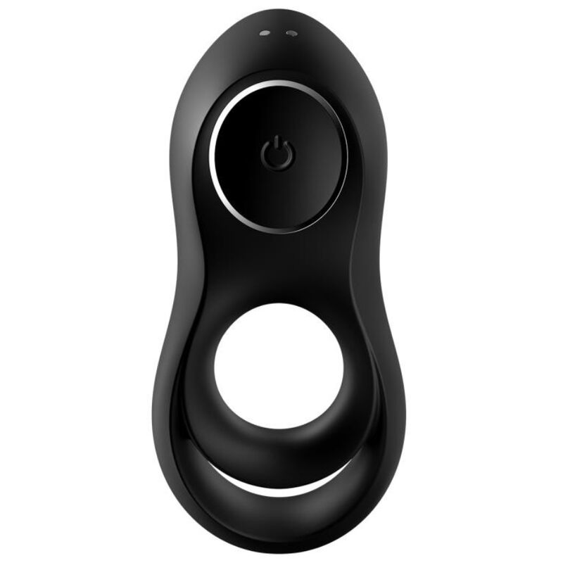 SATISFYER - LEGENDARY DUO RING VIBRATOR BLACK - Amore24
