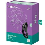 SATISFYER - LEGENDARY DUO RING VIBRATOR BLACK - Amore24