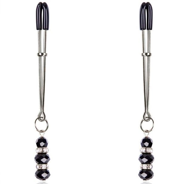 OHMAMA FETISH - NIPPLE Clamps WITH CRYSTAL STONES - Amore24