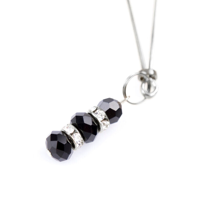 OHMAMA FETISH - NIPPLE Clamps WITH CRYSTAL STONES - Amore24
