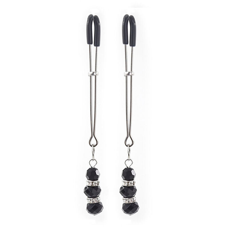 OHMAMA FETISH - NIPPLE Clamps WITH CRYSTAL STONES - Amore24