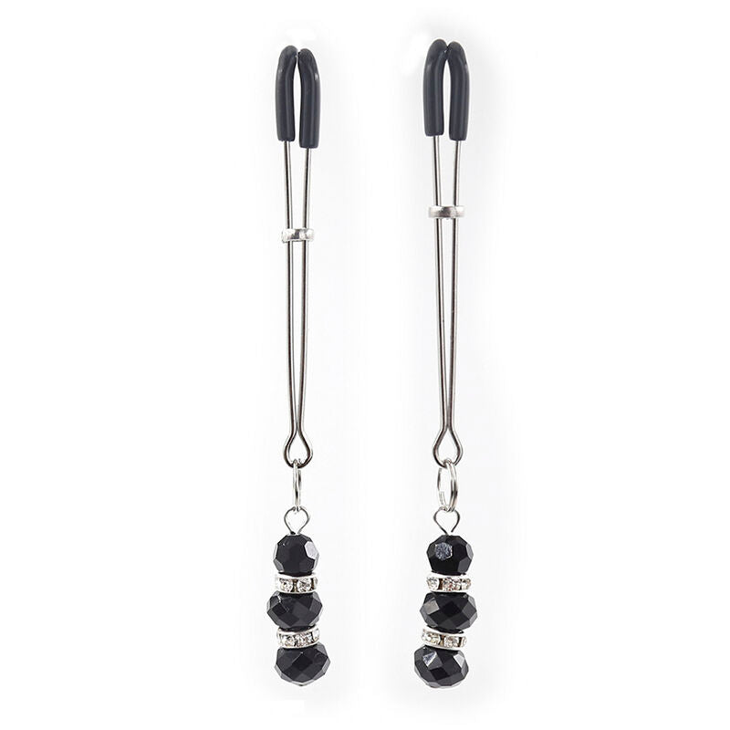 OHMAMA FETISH - NIPPLE Clamps WITH CRYSTAL STONES - Amore24