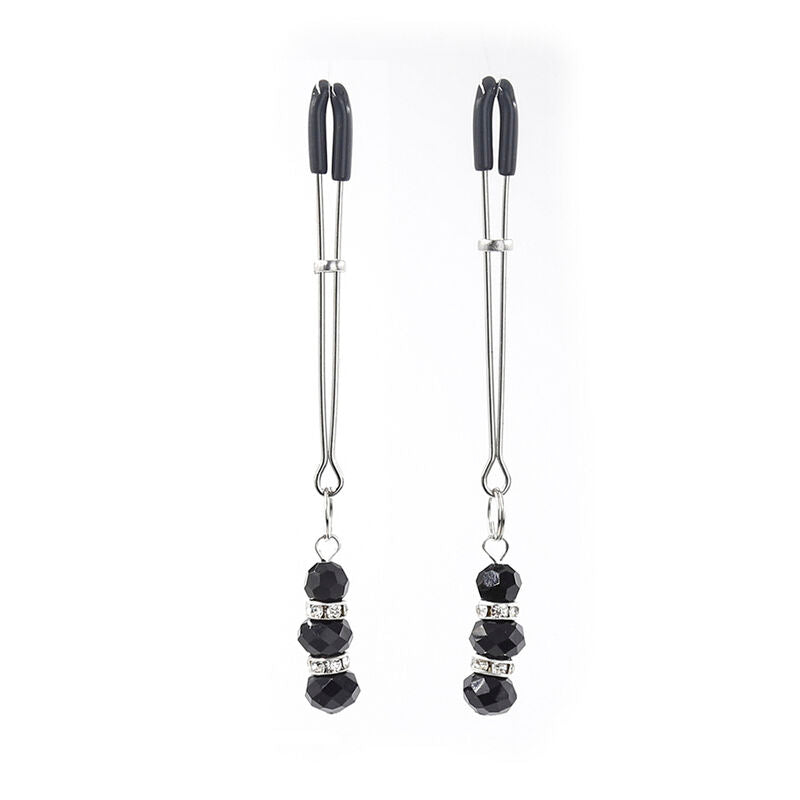 OHMAMA FETISH - NIPPLE Clamps WITH CRYSTAL STONES - Amore24