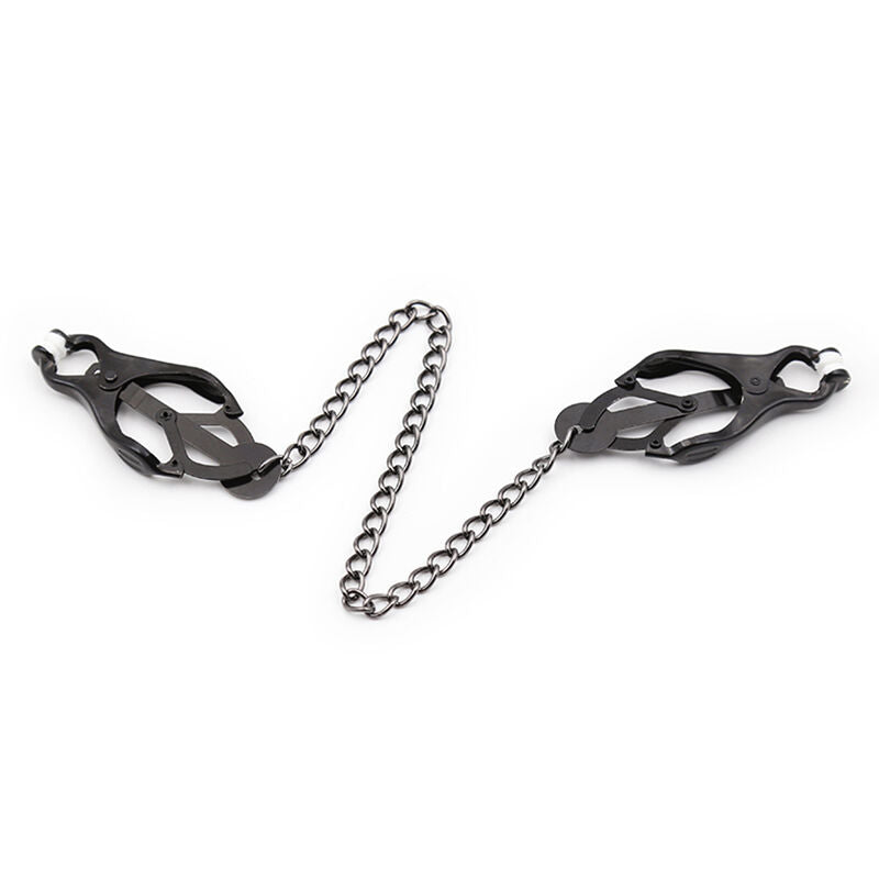 OHMAMA FETISH - JAPANESE NIPPLE Clamps WITH BLACK CHAIN - Amore24
