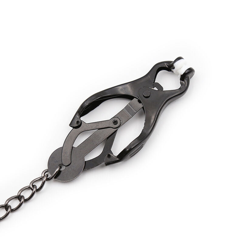 OHMAMA FETISH - JAPANESE NIPPLE Clamps WITH BLACK CHAIN - Amore24
