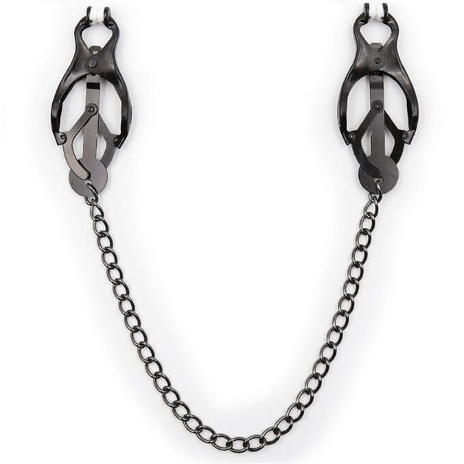 OHMAMA FETISH - JAPANESE NIPPLE Clamps WITH BLACK CHAIN - Amore24