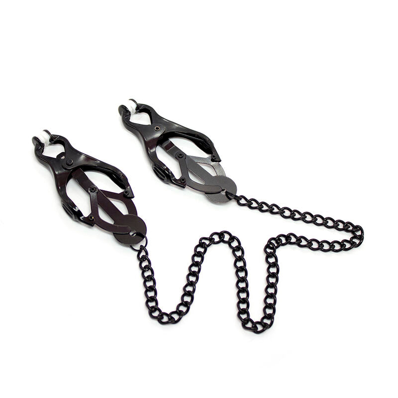 OHMAMA FETISH - JAPANESE NIPPLE Clamps WITH BLACK CHAIN - Amore24